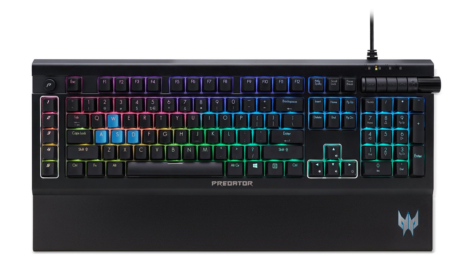 Acer PKB810 Predator Aethon 500 RGB Mechanical Gaming Keyboard (US Layout)
